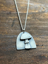 Load image into Gallery viewer, Sterling Silver Mushroom Necklace