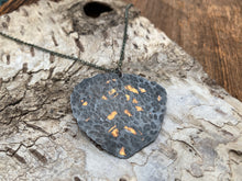 Load image into Gallery viewer, Gold Aspen Leaf Necklace (OOAK)