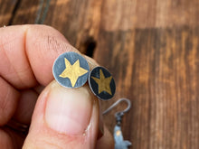 Load image into Gallery viewer, Gold Star Post Earrings