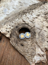 Load image into Gallery viewer, Gold Star Post Earrings