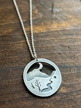 Load image into Gallery viewer, Sterling Silver Home by the River Necklace