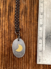 Load image into Gallery viewer, Golden Crescent Moon Necklace