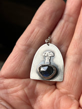 Load image into Gallery viewer, Rainbow Moonstone Mushroom Necklace