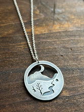 Load image into Gallery viewer, Sterling Silver Home by the River Necklace
